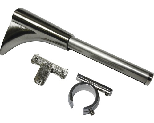 SPARES2GO Universal Dachrinnenhalterung – Verzinkter Stahl, Verstellbar