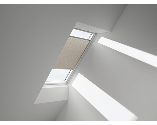 VELUX Wabenplissee uni beige manuell FHC 5 1055S