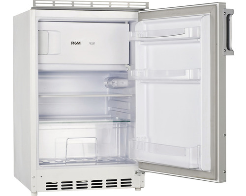 Geöffneter Kühlschrank mit Gefrierfach