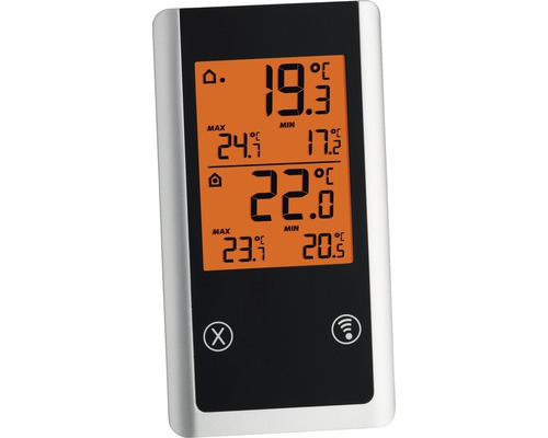 Digitales Thermometer zur Temperaturmessung in Innenräumen