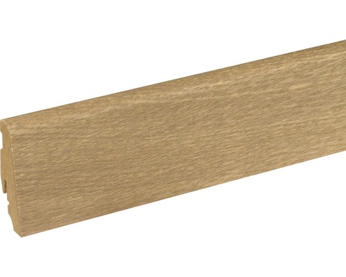 SKANDOR Sockelleiste Eiche grau FGEI201 SU60L19 x 58 x 2400 mm Sockelleiste aus Holz