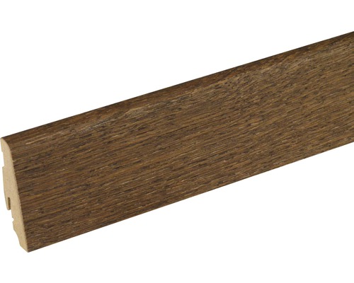 SKANDOR Sockelleiste Eiche caramel FGEI202 SU60L 19 x 58 x 2400 mm Fußleiste aus Holz