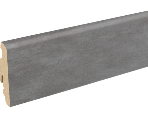 SKANDOR Sockelleiste Pierre anthrazit FOFA714 FU060L 19 x 58 x 2400 mm SKANDOR Sockelleiste Pierre anthrazit FOFA714 FU060L 19 x 58 x 2400 mm