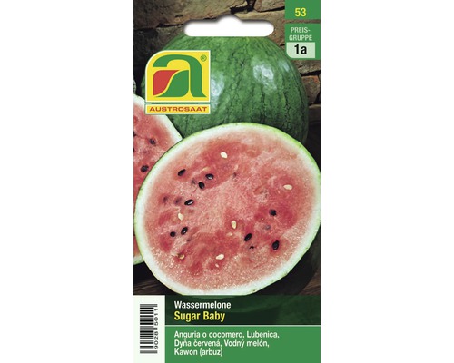 Gemüsesamen Austrosaat Wassermelone 'Sugar Baby'
