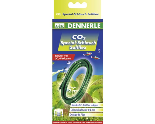 CO2 Spezial-Schlauch Dennerle Profi-Line CO2 softflex 2 m