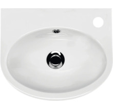 Handwaschbecken Cersanit Parva oval 40x32 cm weiß-thumb-0
