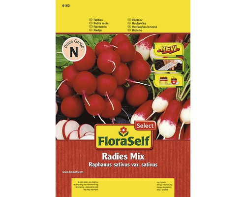 FloraSelf Radieschen-Mix Samenpackung