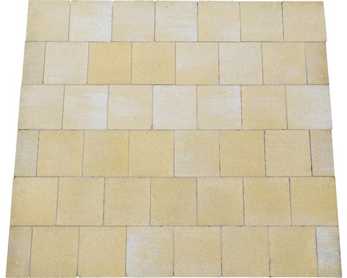 Flairstone Beton Pflaster natur gelb 15,4 x 17,3 cm Flairstone Beton Pflaster natur gelb 15,4 x 17,3 cm
