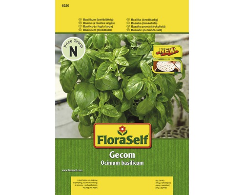 FloraSelf Gecom Basilikum Samenpackung
