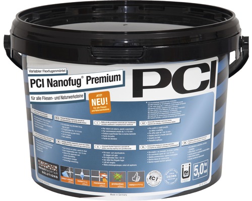 Eimer PCI Nanofug Premium flexibler Fugenmörtel für Fliesen und Natursteine