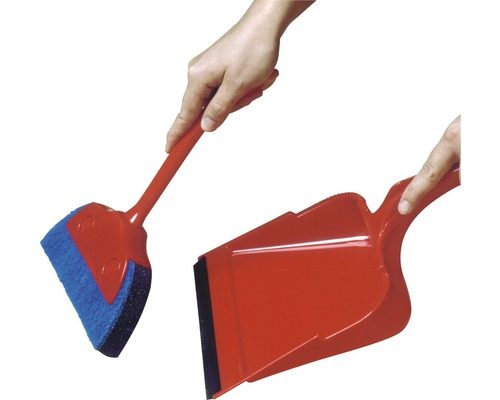 Kehrset mit Handfeger und Kehrblech