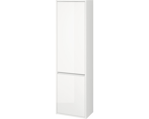 Hochschrank Cersanit Crea mit 2 Türen 40x140 cm weiß