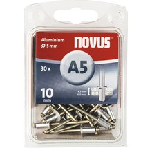 Novus Blindnieten Aluminium Ø 5x10 mm 30er Pack