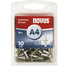 Novus Blindnieten Aluminium Ø 4x10 mm 70er Pack