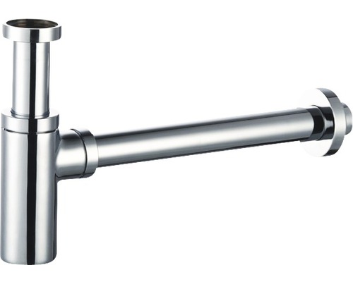 Flaschensiphon veporit chrom 11/4" x 32mm Siphon aus Metall