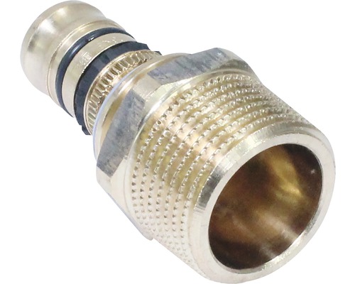Übergansnippel Geberit Mepla 26mm x1 "AG Messing-Installationsanschlussstück mit Gewinde
