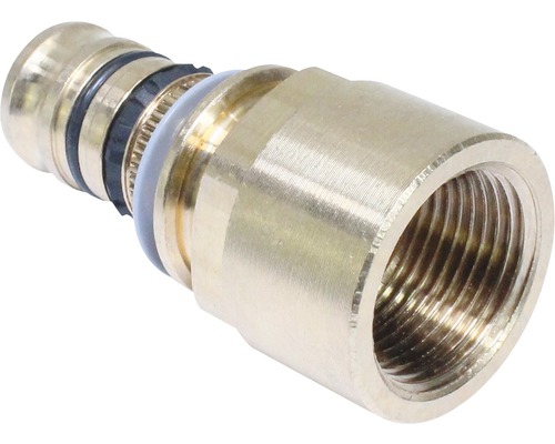 Übergansnippel Geberit Mepla 26mm x1" IG Messingfitting mit Gewinde