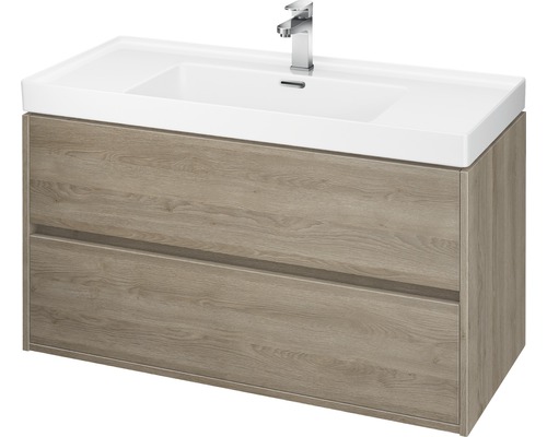 Waschtischunterschrank mit zwei Schubladen und Waschtisch