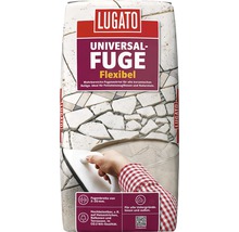 Lugato Fugenmörtel Universalfuge steingrau 20 Kg-thumb-2