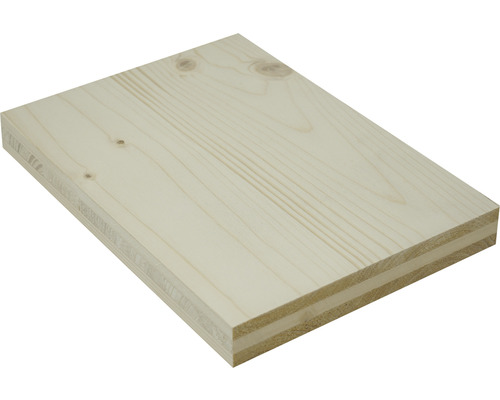 Holzplatte aus Fichte für den Innenausbau