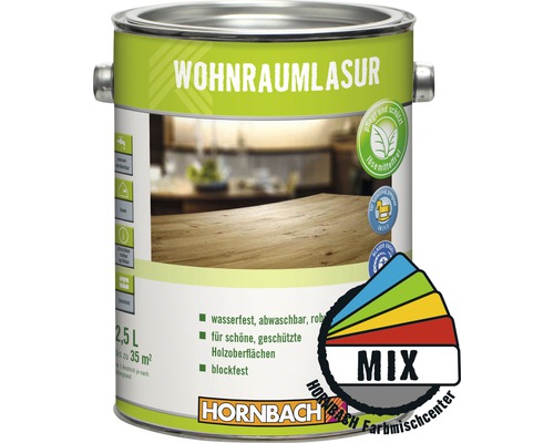 HORNBACH Wohnraumlasur farblos 2,5 l-0