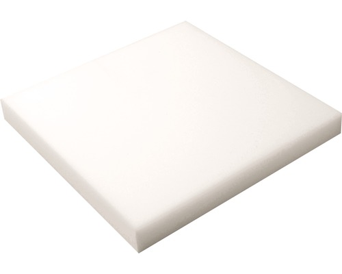 Schaumstoffplatte SOFTPUR natur 40x40x2 cm Quadratische Schaumstoffplatte