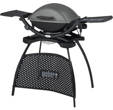 Weber Elektrogrill mit Standfuß und Seitentischen