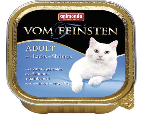 Katzenfutter nass ANIMONDA Adult mit Lachs und Shrimps 100 g