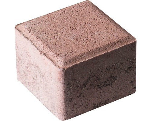 Beton Pflasterstein Quadro rot 8x8x6 cm