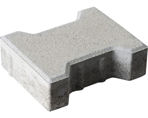 Beton Pflasterstein maschinenverlegbar Solido 6 grau 16,5x20x6 cm