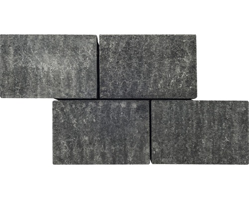 Graue Pflastersteine aus Beton