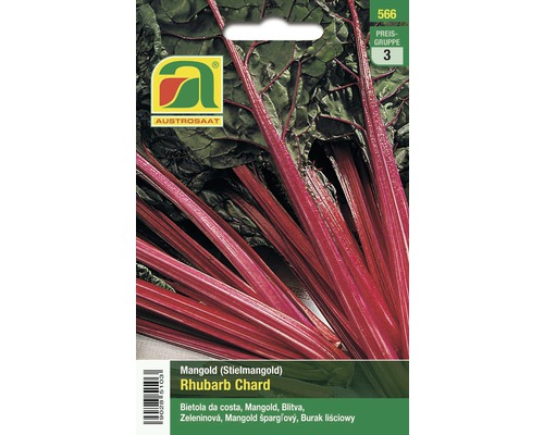 Gemüsesamen Austrosaat Mangold 'Rhubarb Chard'