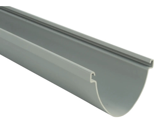 Marley Duplex Dachrinne Kunststoff halbrund Fenstergrau RAL 7040 NW 80 mm 3000 mm Marley Duplex Dachrinne Kunststoff halbrund Fenstergrau RAL 7040 NW 80 mm 3000 mm