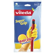 Verpackung Vileda Super Grip Haushaltshandschuhe Größe M