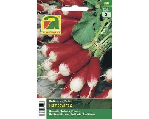Gemüsesamen Austrosaat Radieschen 'Flamboyant 2'