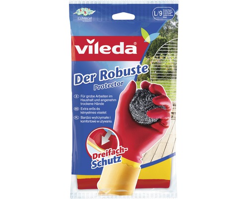 Haushaltshandschuh Vileda Protector Größe L/9 1 Paar Haushaltshandschuh Vileda Protector Größe L/9 1 Paar