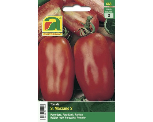 Gemüsesamen Austrosaat Tomate 'San Marzano 2'