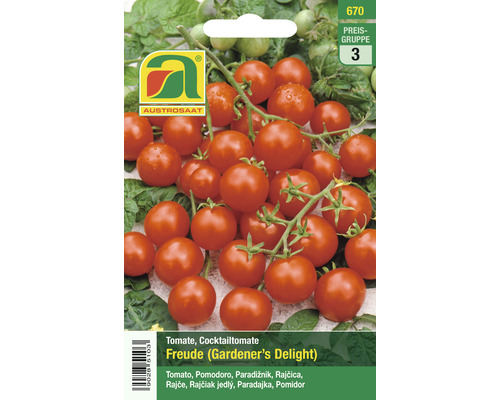 Gemüsesamen Austrosaat Tomate Gardener's Delight
