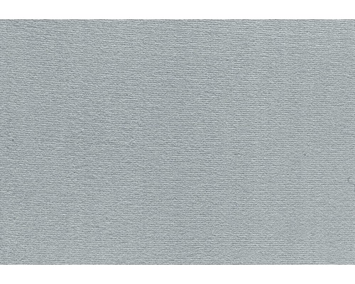 Teppichboden Velours Verona hellgrau 400 cm breit (Meterware) Tapete mit feiner Struktur