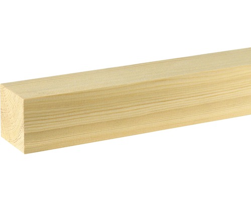 Quadratleiste Lärche roh 39,5x39,5x1000mm Kantholz aus Holz