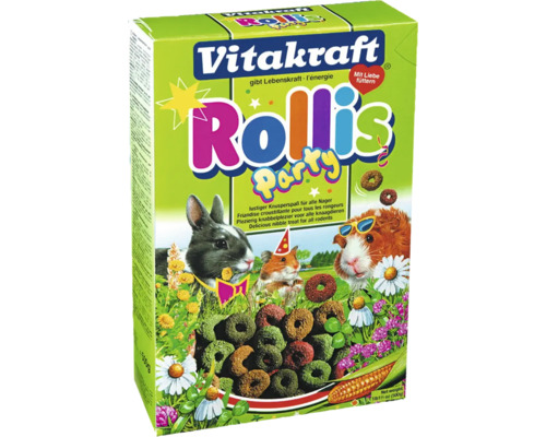 Nagersnack, Vitakraft Rollis Party 500 g Nagersnack, Vitakraft Rollis Party 500 g