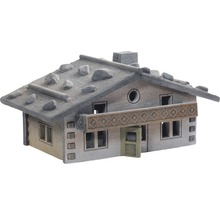 Dekorative Miniatur eines Chalets