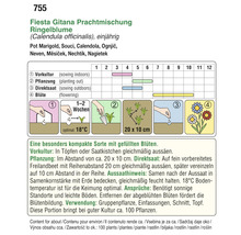 Informationen zur Aussaat und Anpflanzung von Ringelblumen