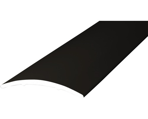 Prinz Übergangsprofil Alu bronze selbstklebend 30 x 1000 mm Dunkle Sockelleiste aus Kunststoff