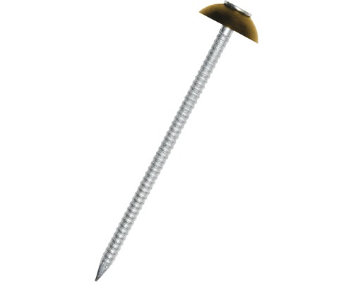 Gutta Super-S Nägel für Dachplatte grün 2,8 mm x 70 mm Pack = 200 St Isoliernägel mit Metallscheibe
