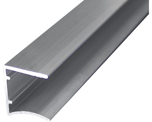 Gutta Alu U-Profil für 16 mm Doppelstegplatten L = 1200 mm Aluminiumprofil
