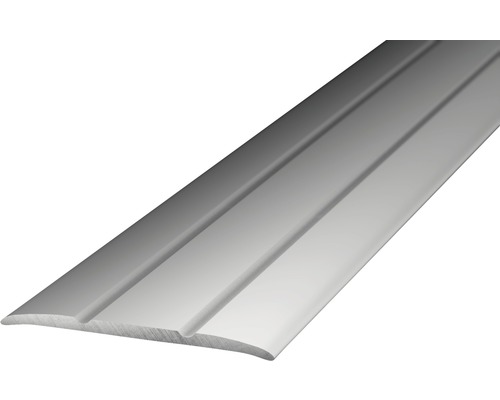 Übergangsprofil selbstklebend Aluminium silber 38x1000 mm-0