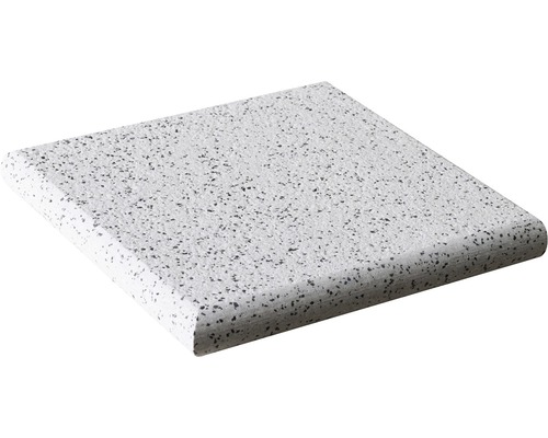 Beton Bordsteinplatte mit abgerundeten Ecken