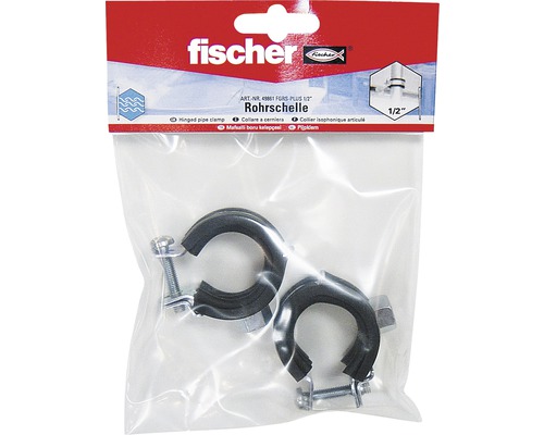 Rohrschelle Fischer FGRS Plus 1/2"