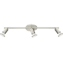 LED Spot Buzz-c 3x4 Watt nickel-matt, Farbwechsel mit Fernbedienung-thumb-1 LED Spot Buzz-c 3x4 Watt nickel-matt, Farbwechsel mit Fernbedienung-thumb-1